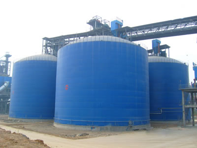 秦安水泥钢板库改造