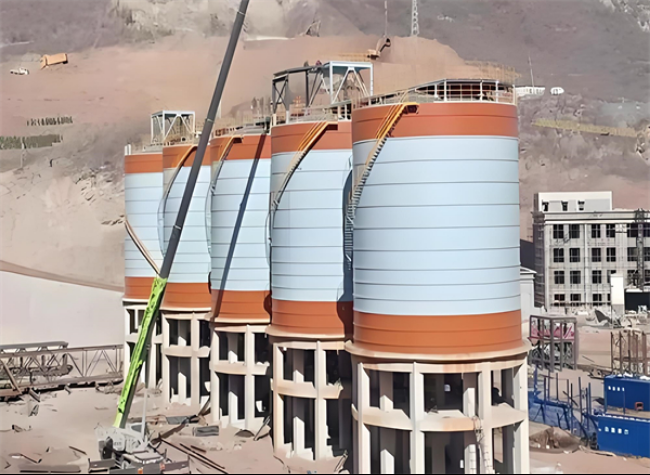 秦安高架钢板仓